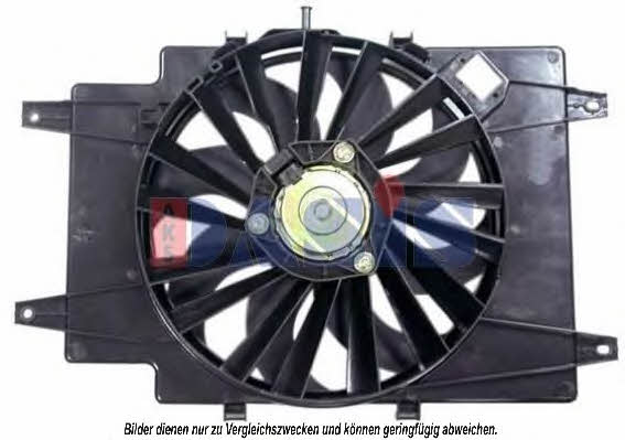 Dasis 018003N Hub, engine cooling fan wheel 018003N