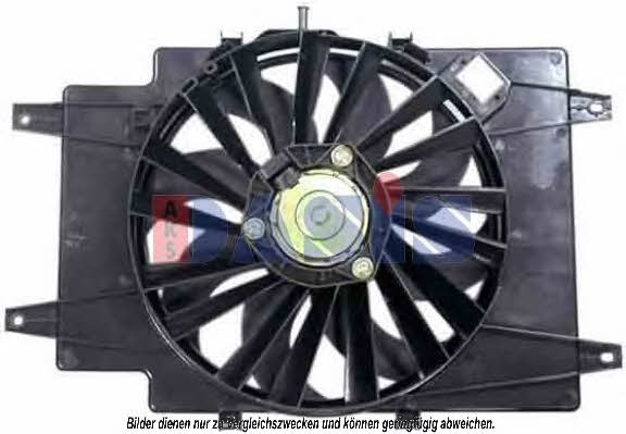 Dasis 018004N Hub, engine cooling fan wheel 018004N