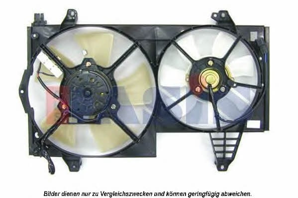 Dasis 228031N Hub, engine cooling fan wheel 228031N