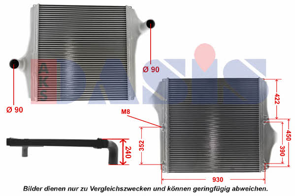 267012N Dasis Intercooler, charger