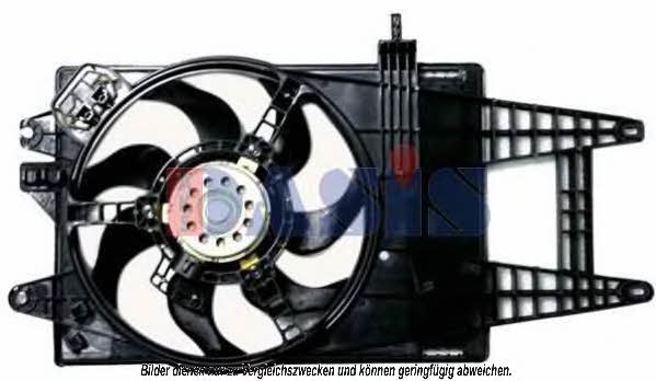 Dasis 088056N Hub, engine cooling fan wheel 088056N