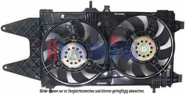 Dasis 088057N Hub, engine cooling fan wheel 088057N
