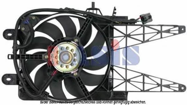 Dasis 088077N Hub, engine cooling fan wheel 088077N
