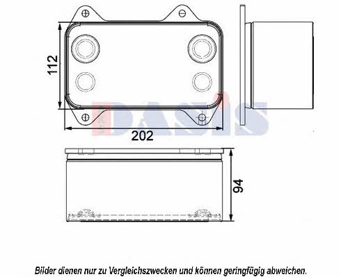 296001N Dasis Oil cooler