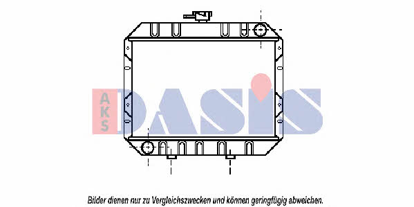 Dasis 090049N Radiator, engine cooling 090049N