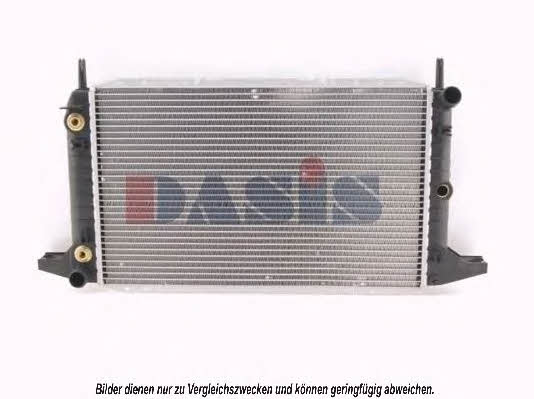 Dasis 091080N Radiator, engine cooling 091080N