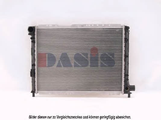 Dasis 300080N Radiator, engine cooling 300080N