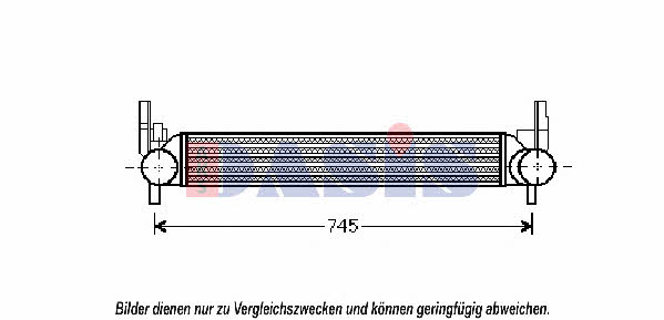 Dasis 337002N Intercooler, charger 337002N