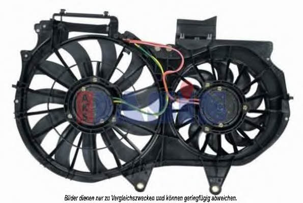 Dasis 488012N Hub, engine cooling fan wheel 488012N