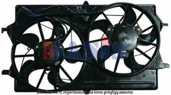 Dasis 098071N Hub, engine cooling fan wheel 098071N