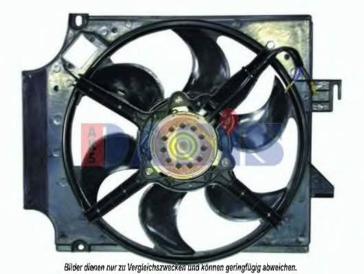 Dasis 098079N Hub, engine cooling fan wheel 098079N