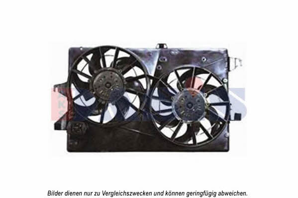 Dasis 098087N Hub, engine cooling fan wheel 098087N