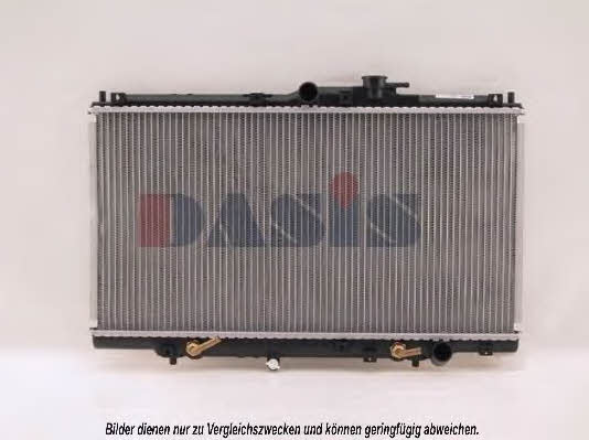Dasis 100210N Radiator, engine cooling 100210N