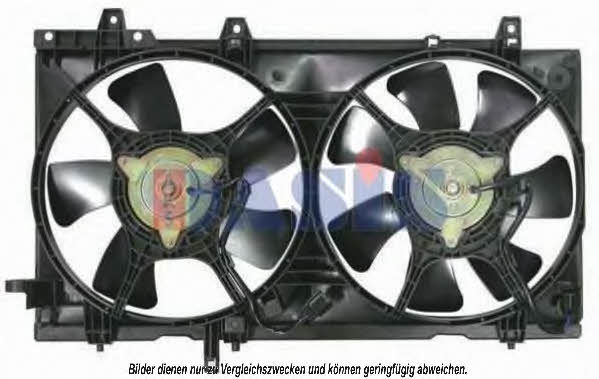 Dasis 358008N Hub, engine cooling fan wheel 358008N