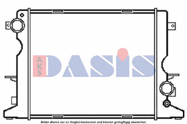 Dasis 370047N Radiator, engine cooling 370047N