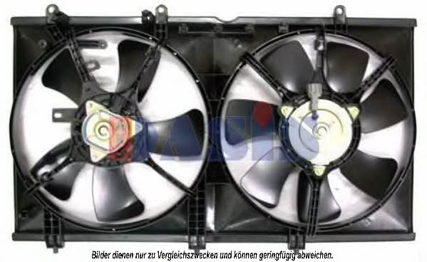Dasis 148012N Hub, engine cooling fan wheel 148012N