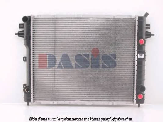 Dasis 150410N Radiator, engine cooling 150410N