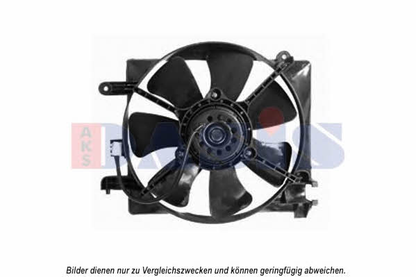 Dasis 518005N Hub, engine cooling fan wheel 518005N
