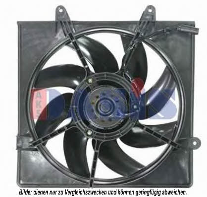 Dasis 518008N Hub, engine cooling fan wheel 518008N