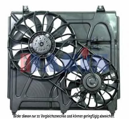 Dasis 518009N Hub, engine cooling fan wheel 518009N