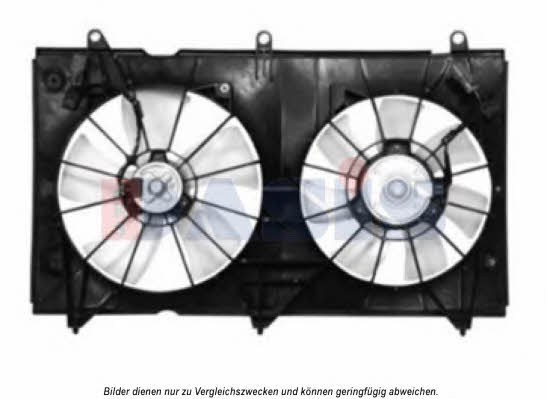 Dasis 108005N Hub, engine cooling fan wheel 108005N