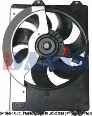 Dasis 378020N Hub, engine cooling fan wheel 378020N