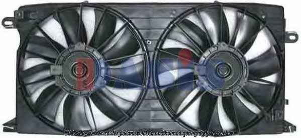 Dasis 158037N Hub, engine cooling fan wheel 158037N