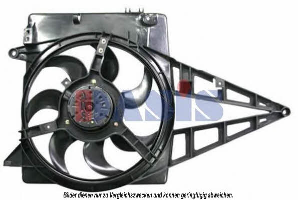 Dasis 158046N Hub, engine cooling fan wheel 158046N