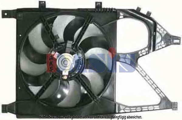 Dasis 158051N Hub, engine cooling fan wheel 158051N