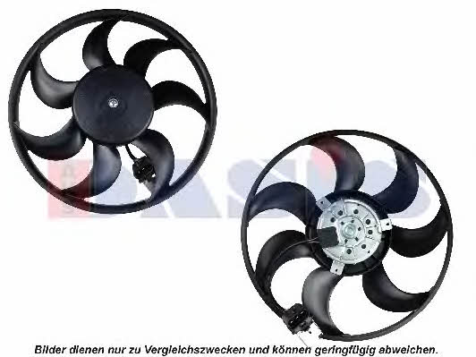 Dasis 158083N Hub, engine cooling fan wheel 158083N