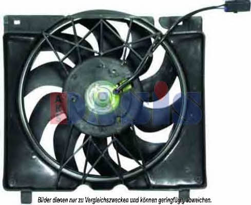 Dasis 528025N Hub, engine cooling fan wheel 528025N