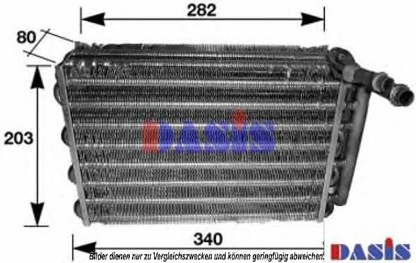 Dasis 162260N Air conditioner evaporator 162260N