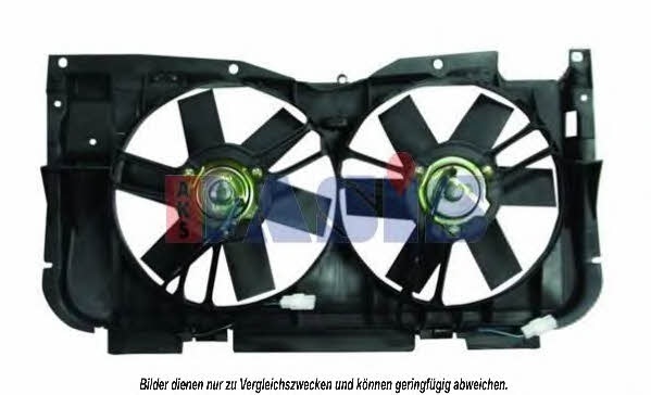 Dasis 168002N Hub, engine cooling fan wheel 168002N