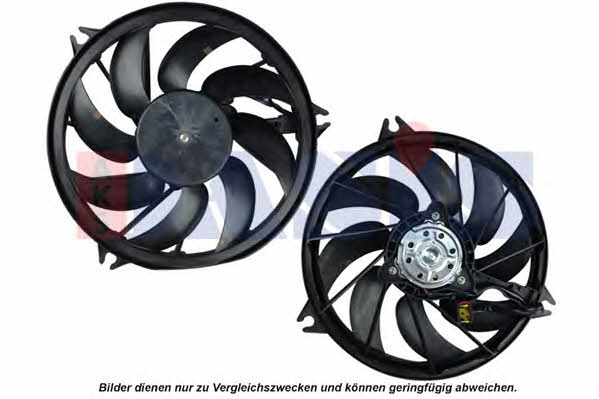 Dasis 168036N Hub, engine cooling fan wheel 168036N
