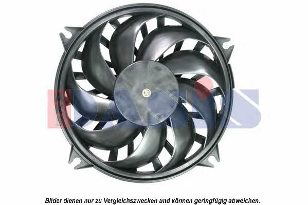 Dasis 168040N Hub, engine cooling fan wheel 168040N