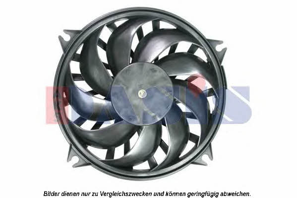 Dasis 168042N Hub, engine cooling fan wheel 168042N