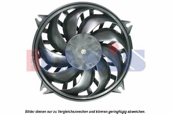 Dasis 168043N Hub, engine cooling fan wheel 168043N