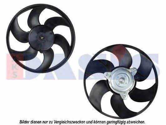 Dasis 168052N Hub, engine cooling fan wheel 168052N