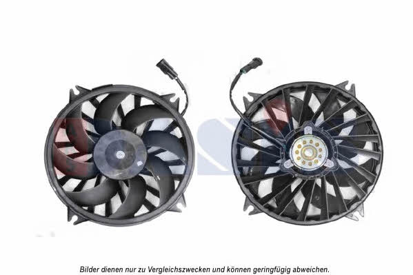 Dasis 168053N Hub, engine cooling fan wheel 168053N
