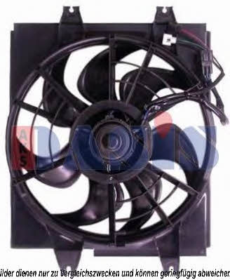 Dasis 568005N Hub, engine cooling fan wheel 568005N