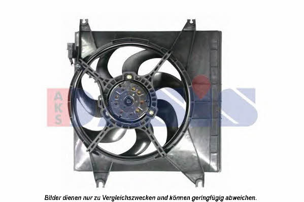 Dasis 568018N Hub, engine cooling fan wheel 568018N