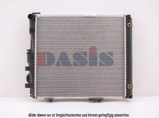 Dasis 121650N Radiator, engine cooling 121650N