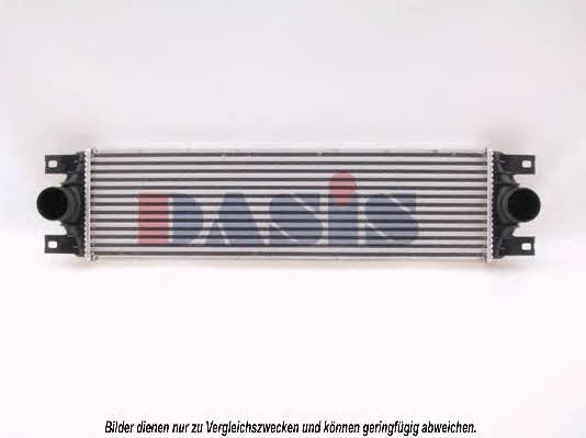 Dasis 187200N Intercooler, charger 187200N