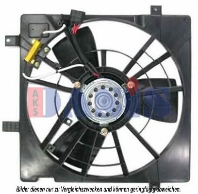 Dasis 198015N Hub, engine cooling fan wheel 198015N