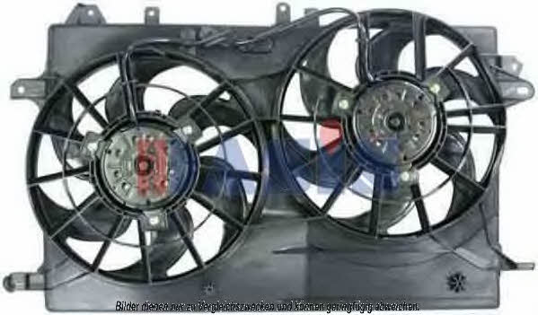 Dasis 198017N Hub, engine cooling fan wheel 198017N