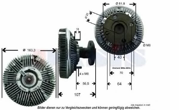 448012N Dasis Viscous coupling assembly