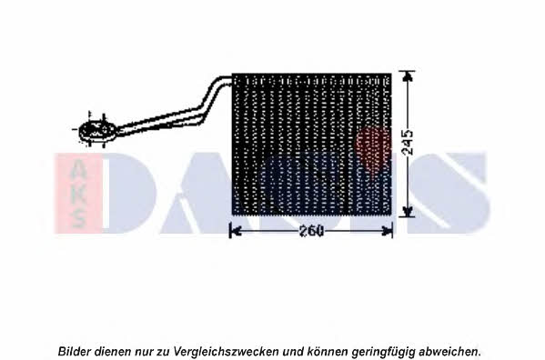 Dasis 820332N Air conditioner evaporator 820332N