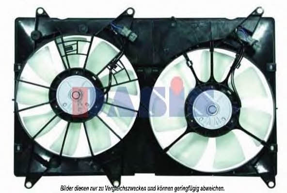 Dasis 218006N Hub, engine cooling fan wheel 218006N