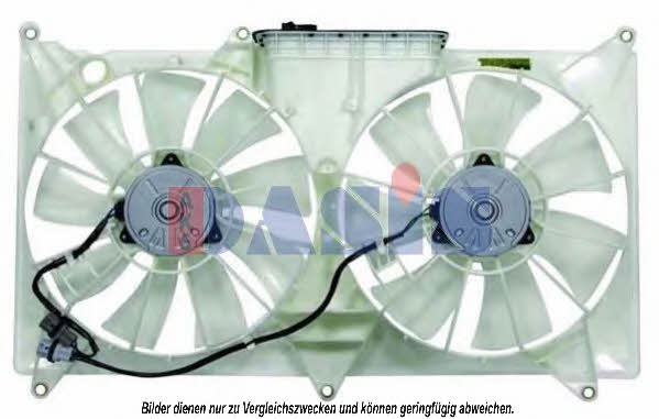 Dasis 218041N Hub, engine cooling fan wheel 218041N