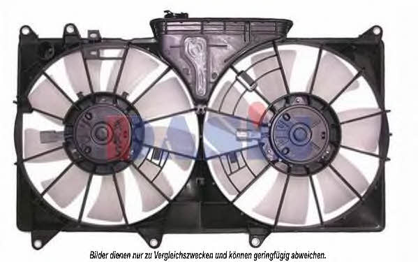 Dasis 218043N Hub, engine cooling fan wheel 218043N